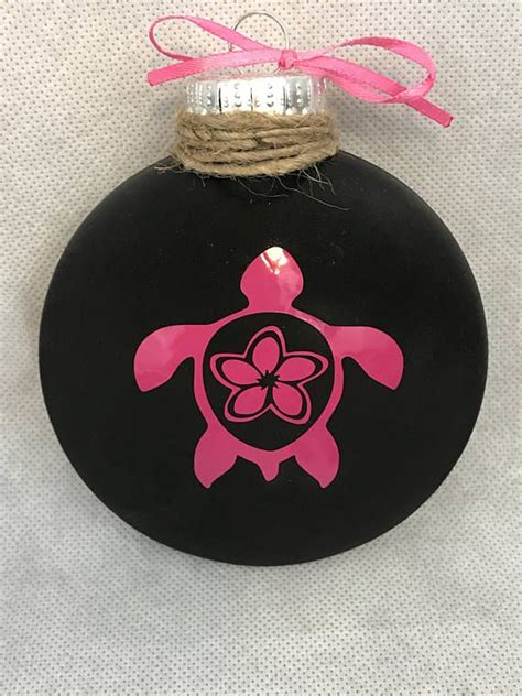 Get it as soon as mon, mar 15. Beach Theme Pink Sea Turtle Chalkboard Christmas Ornament ...