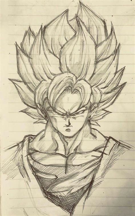 Dibujos A Lapiz Faciles Y Chidos De Goku 18 Images Result Dosoka