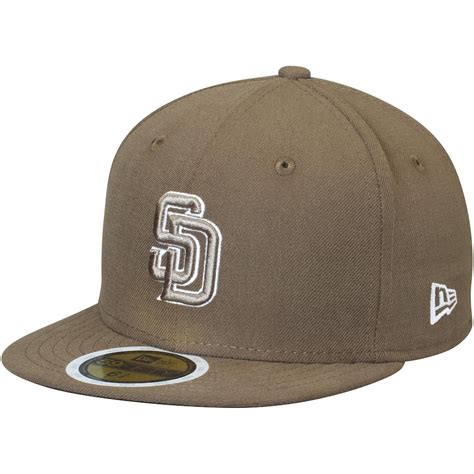 Youth San Diego Padres New Era Brown Authentic Collection On Field
