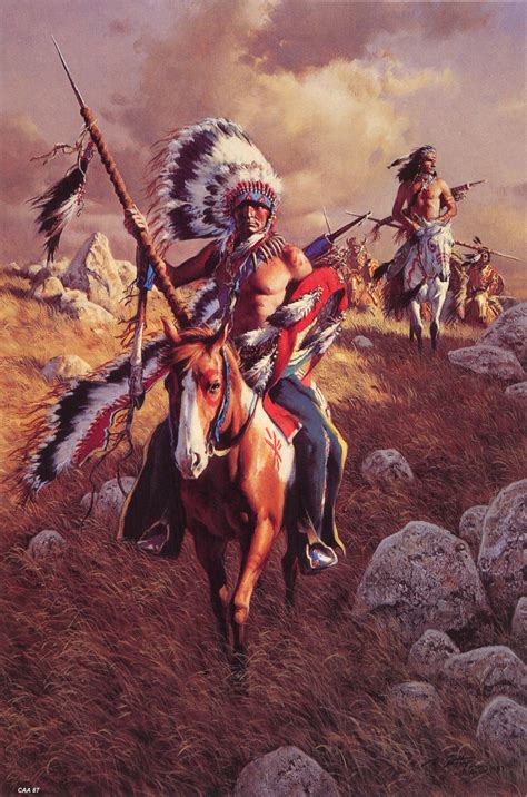 Frank Mccarthy Kk Native American Paintings Native American Artwork Native American Warrior