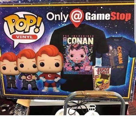 Conan Obrien Sdcc Pops Coming To Gamestop Popvinylscom Conan