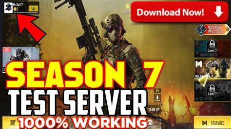 Season 7 Test Server Call Of Duty Mobile Call Of Duty Mobile Beta