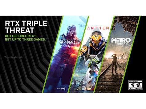 Nvidia T Rtx Triple Threat Bundle Anthem