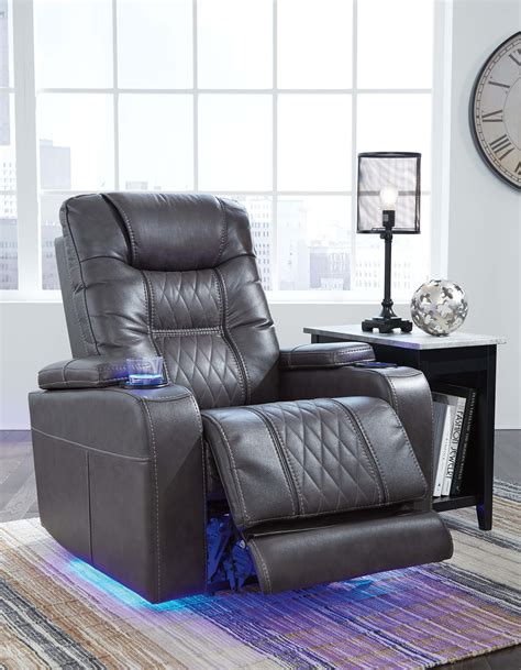 Composer Gray Power Recliner Urban Furniture Outlet