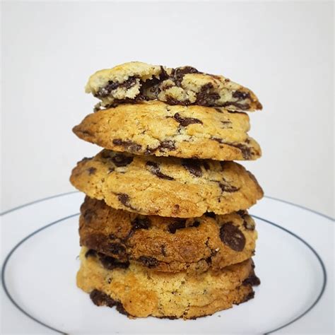Thick And Gooey Chocolate Chip Cookies Baking