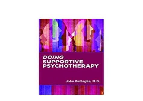 Pdf Library Doing Supportive Psychotherapy Full Pages