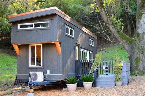 Tiny House On Wheels With Indooroutdoor Entertaining Spaces