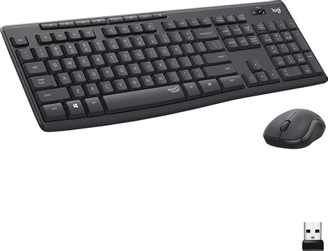Logitech Mk295 Wireless Mouse And Keyboard Combo With Silenttouch