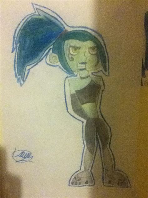 Danny Phantom Ember Ghost Fan Art Drawing By Paradign On Deviantart