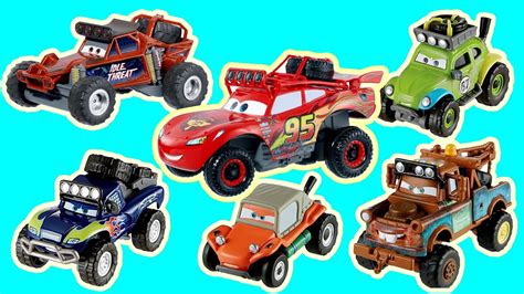 Disney Pixar Cars The Radiator Springs 500 12 Off Road Toys Youtube
