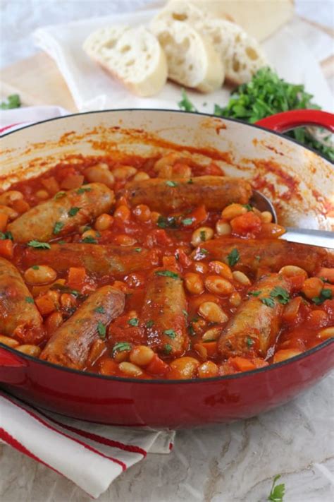 Easy Sausage Butterbean Casserole My Fussy Eater Easy Family Recipes