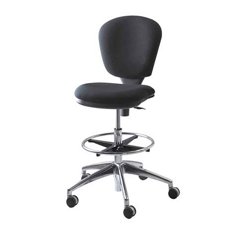 A standing desk stool or chair is a type of seating that is often used with a sit to stand desk. Counter Height Adjustable Desk Chair