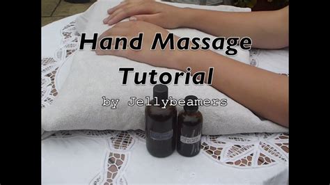 Simple Hand Massage Tutorial Haley And Bronwen Youtube