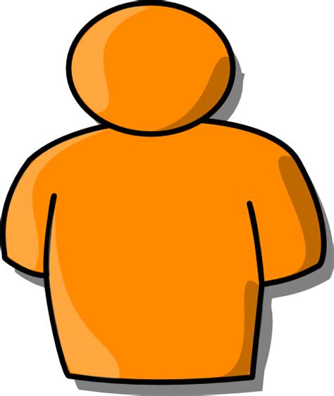 Orange Person Clip Art At Vector Clip Art Online Royalty