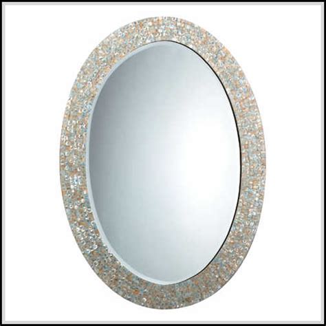 Cocamo oval decorative vanity mirror blend simplicity and style with the cocamo decorative vanity mirror, a timeless piece that easily integrates into any space. Beautiful Oval Bathroom Mirrors to Add Visual Interest ...