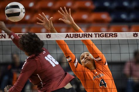 Auburn Volleyball Defeats Rival Alabama In 5 Sets Olympic Sports