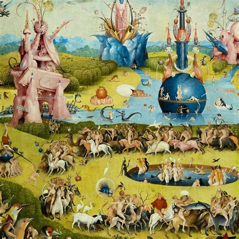 The Garden Of Earthly Delights Hieronymus Bosch Triptych Etsy