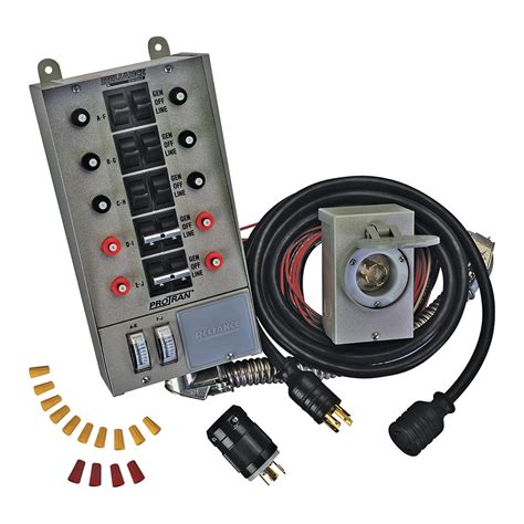 Reliance Transfer Switch Kit — 10 Circuit Model 31410crk Northern