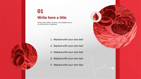 Red Blood Cells Powerpoint Template