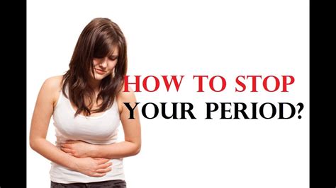 How To Stop Your Long Menstrual Period Early Youtube