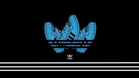 Adidas Creative Logo Design 1920 X 1080 Hdtv 1080p Wallpaper