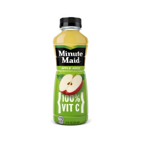 Minute Maid Apple Juice With Vitamin C Fruit Juice Drink 12 Fl Oz Ralphs