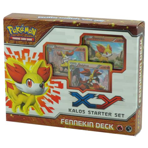 Sword & shield theme starter deck ( 1 p. Pokemon Trading Card Game X and Y Starter Sets: Fennekin ...