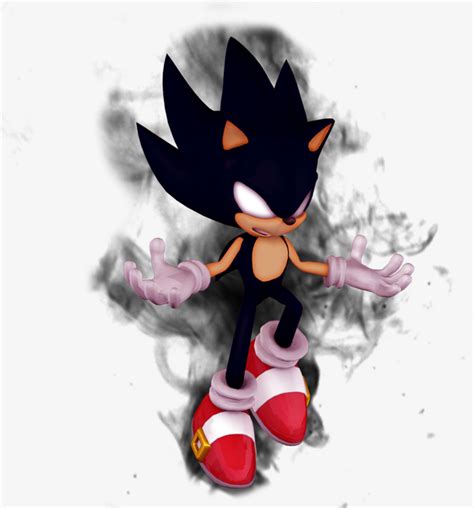 Dark Super Sonic Render Imagens Do Dark Sonic Hd Png Download