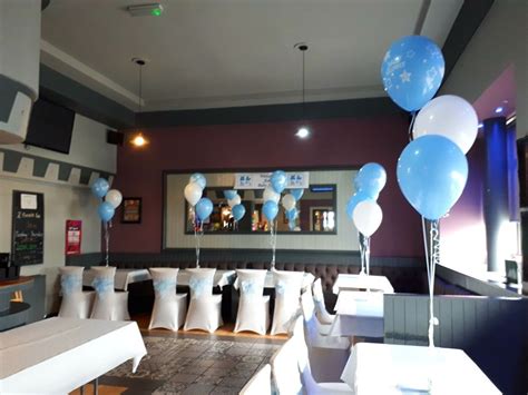 5% voucher applied at checkout. #BabyBlue #BabyShower | Ceiling lights, Disco party, Decor