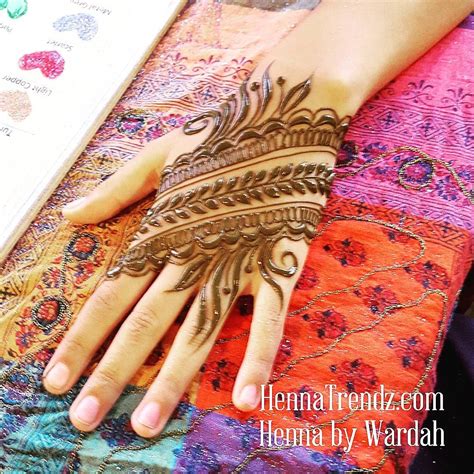 Henna Trendz By Wardah Henna Leg Tattoo Mehndi Designs For Girls