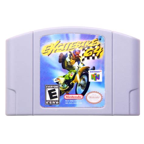 Excitebike 64 Nintendo N64 Us Version