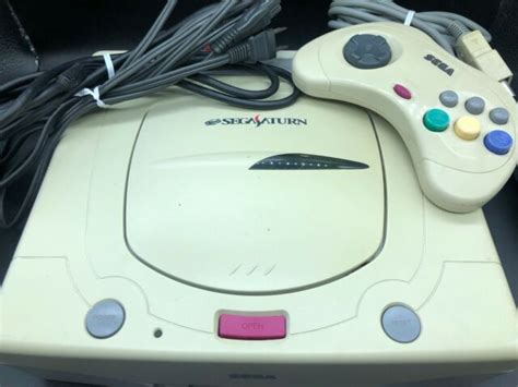 Sega Saturn White Console Japan Import For Sale Online Ebay