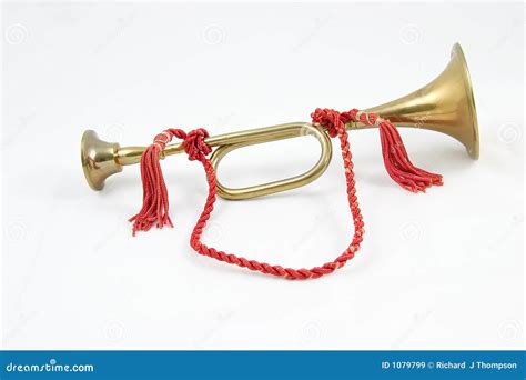 Brass Bugle 1 Stock Image Image Of Alarm Play Loud 1079799
