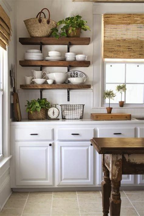 In general, they are characterized by combining country style comfort with an age old charm. 10 Lovely Kitchens With Open Shelving