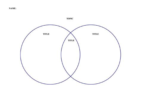 40 Free Venn Diagram Templates Word Pdf Templatelab