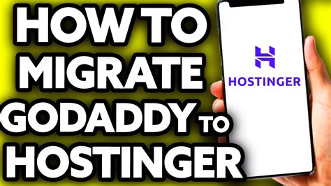 How To Migrate Wordpress Site From Godaddy To Hostinger Easy 2022