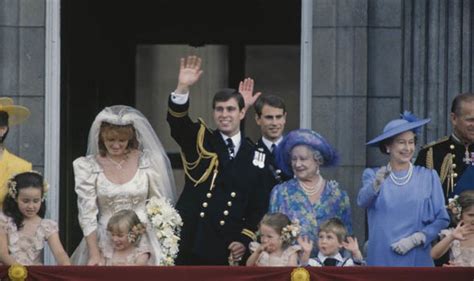 But what some people might not know from the crown 's storylines alone is that the 1980s featured another very high profile royal relationship, wedding, and marriage between prince andrew and sarah ferguson (commonly referred to as fergie). Queen blushed when Prince Philip made comment at wedding ...
