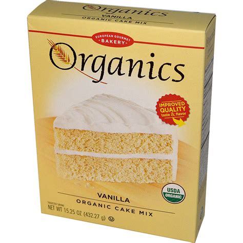 European Gourmet Bakery Organics Vanilla Organic Cake Mix 1525 Oz