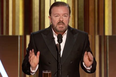 Ricky Gervais Delivers Scathing Golden Globes 2020 Opening Monologue