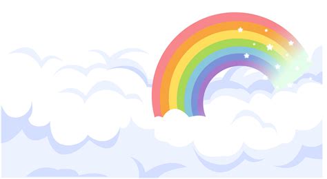 dibujos animados de colores de nubes de arco iris png arco iris porn sex picture