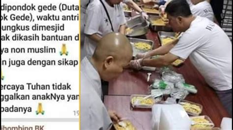 Dari 100 paket, menurut sulis, sebanyak 60 paket diberikan untuk umat islam. Cerita Netizen tentang seorang korban banjir yg tdk diberi ...