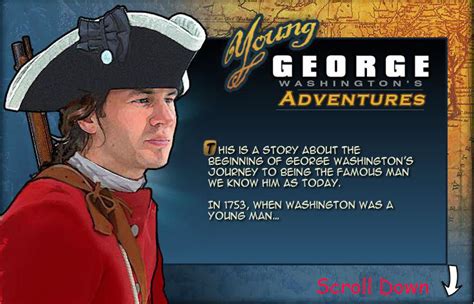 Young George Washingtons Adventures The Beginning Us National Park