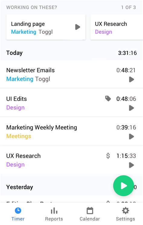 Check spelling or type a new query. Toggl Track Mobile Apps - Track Time On Your Phone