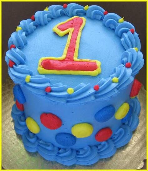 They smash them and make a mess, but the whole experience and pictures are priceless! Boy 1st Birthday Smash Cake | baby s birthday cake the ...