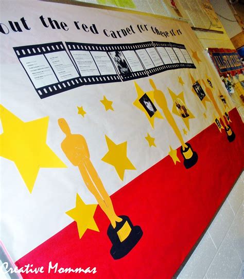 Creative Mommas March Pto Teacher Spotlight Bulletin Board Hollywood