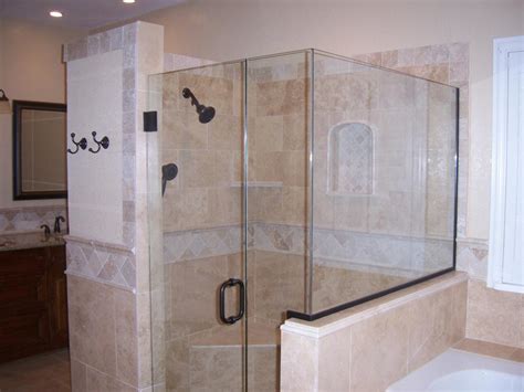 Bath tub is the industry's the maui 60 in. Custom Luxury Shower Enclosure Frameless Glass Stone Tile ...