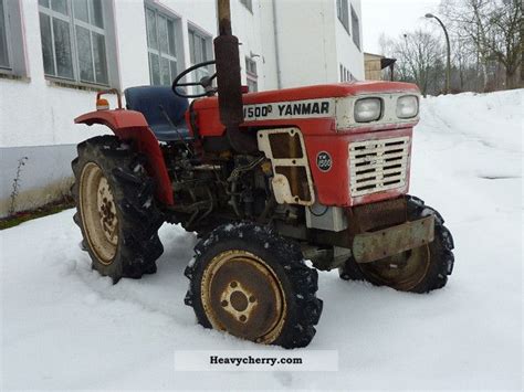 Yanmar 1500 Dt 2011 Agricultural Tractor Photo And Specs