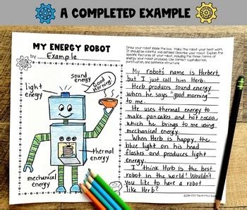 Forms Of Energy Robot Project L Science Writing And Art By The Knitted Apple