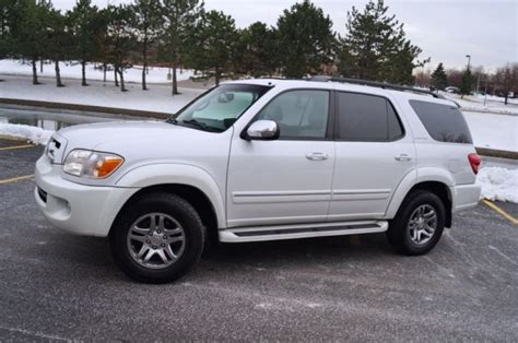 2007 Toyota Sequoia Limited 4x4 Highly Maintained Nicest Around No