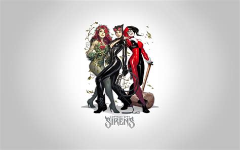 Harley Quinn Catwoman Poison Ivy Gotham City Comics Marvel Comics